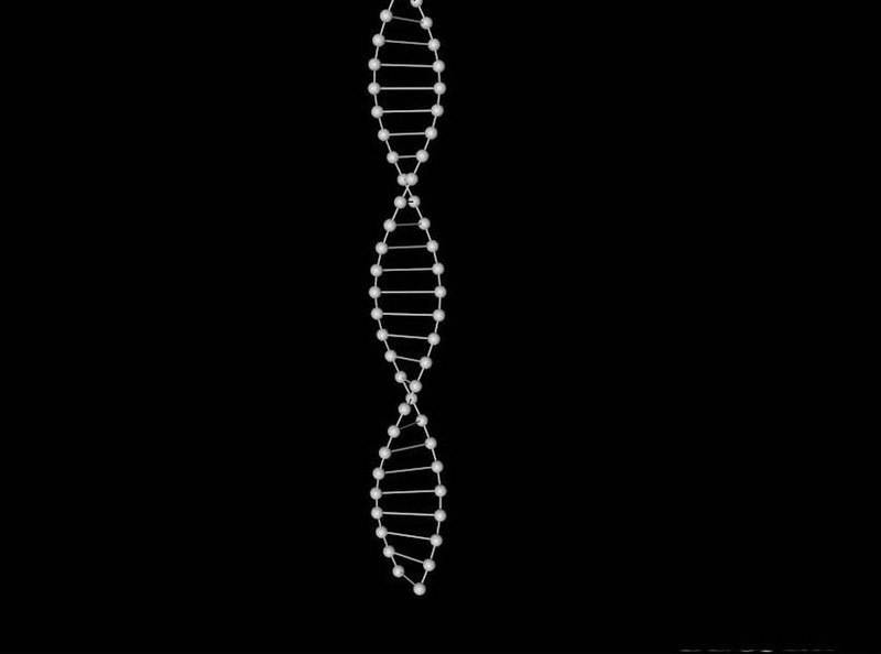 Operation steps for drawing DNA double helix graphics in C4D