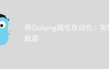 用Golang简化自动化：突破瓶颈