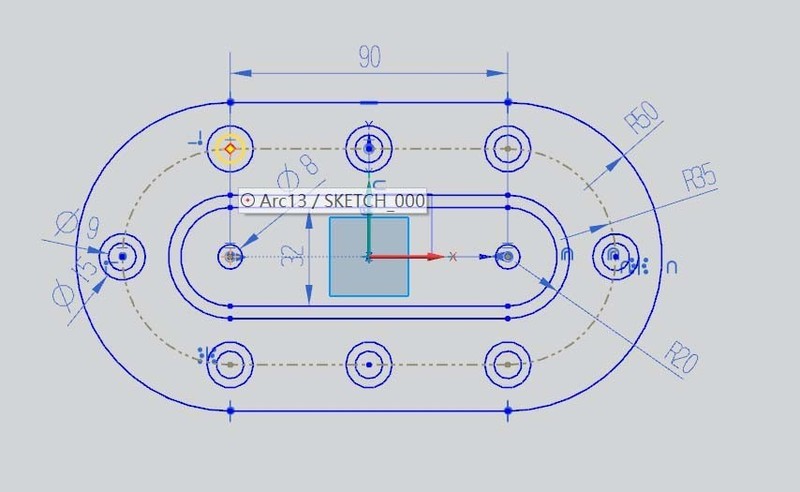 Detailed method of UG modeling mechanical parts sealing plate model