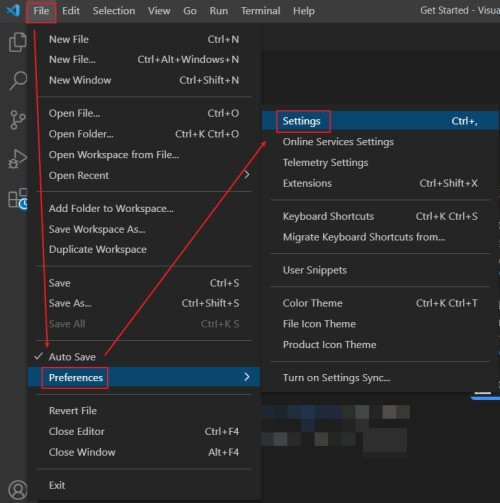 So legen Sie den Standardzeilenumbruch in Vscode_Vscode fest. Tutorial zum Festlegen des Standardzeilenumbruchs