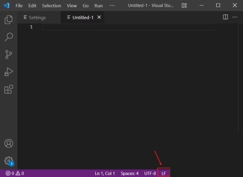 Vscode怎么设置默认换行符_Vscode设置默认换行符教程