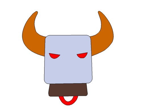 Tutorial on how to design a cow head image in Flash