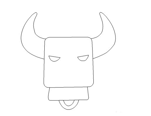 Tutorial on how to design a cow head image in Flash