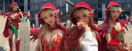 Pelayan nasional Blizzard kembali ke tempat kejadian untuk menonton, Valina menunjukkan kulitnya yang berkulit salji dan kaki yang panjang, dan Dva dalam skirt merah jambunya sangat comel!