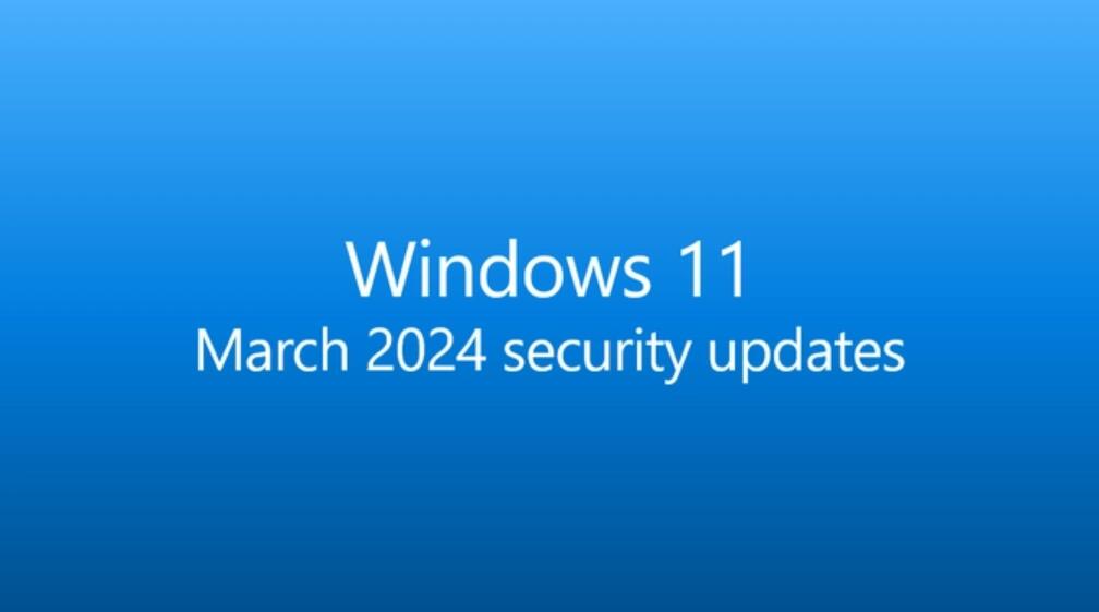 Win11 diffuse le correctif de mise à jour KB5035853 du 22H2/23H2 de mars (avec journal de mise à jour complet)