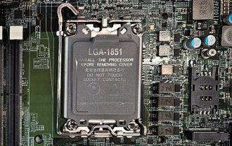 Close-up of LGA-1851 socket, Guangji showcases new embedded motherboard: supports Intel Core Ultra 200 series processors