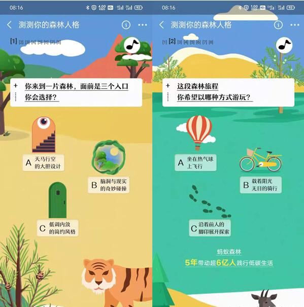 How to participate in Alipay Forest Personality_How to participate in Alipay Forest Personality