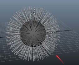 maya软件将模型给为xgen曲线的详细流程