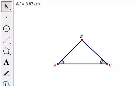 幾何畫板建立文字操作按鈕的方法