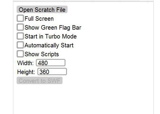 How to convert scratch to swf format_Introduction to the method of converting scratch to swf format