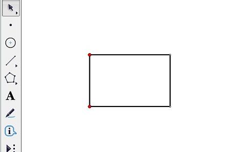 几何画板绘制矩形外接圆的操作步骤