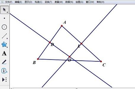 Cara melukis bulatan melalui tiga titik pada pad lakar geometri