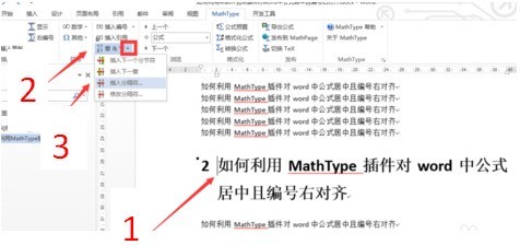 So ändern Sie die automatische Nummerierung von Formeln in MathType