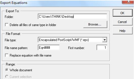 So exportieren Sie MathType-Formeln in Vektorgrafiken