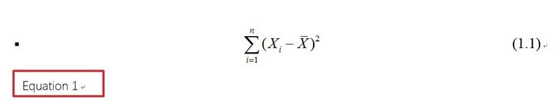 Tutorial method to hide Equation after MathType formula