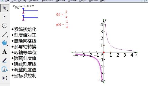 A graphic method for drawing function images within a limited range using geometric sketchpad