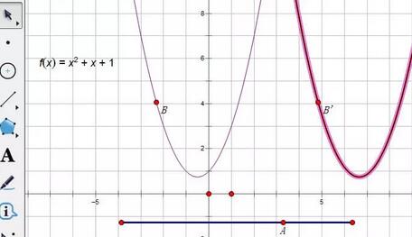 幾何学的スケッチパッドを使用して直線運動と曲線運動を実現するグラフィック手法