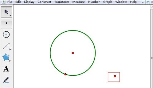 Étapes de fonctionnement pour tracer les lignes polaires dun cercle à laide du carnet de croquis géométrique