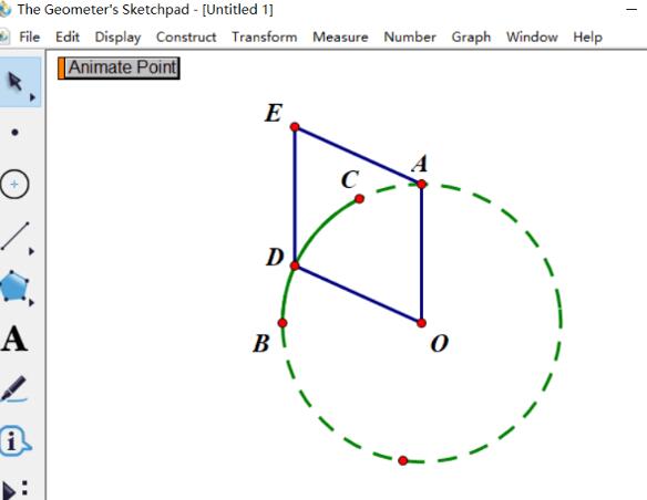 How to create butterfly animation using geometric sketchpad