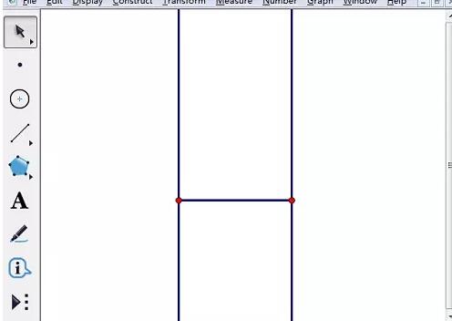 几何画板正方形内的迭代制作操作方法