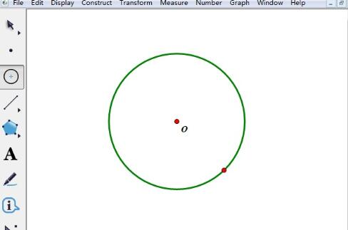 几何画板构造圆上的弧的详细步骤