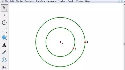 幾何スケッチパッドを使用して楕円曲線を作成する方法のチュートリアル