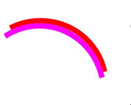 How to make an arc-shaped rainbow in PPT_Steps to make an arc-shaped rainbow in PPT