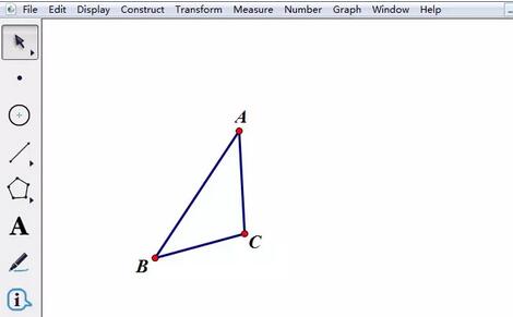 How to use geometric sketchpad to create graphics translation and rotation