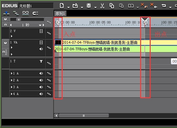 Proses grafik dan teks output rendering video edius