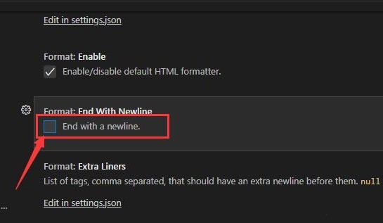 How to delete the trailing newline character in VSCode_How to delete the trailing newline character in VSCode