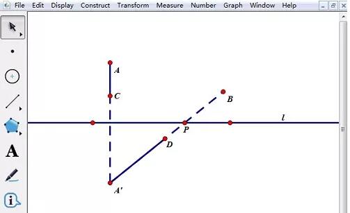 How to use Geometric Sketchpad to create courseware on the horse-drinking problem