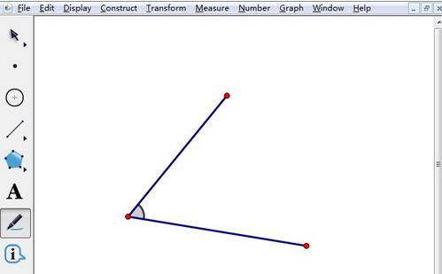 A simple tutorial on reducing the arc of marked corners in Geometry Sketchpad