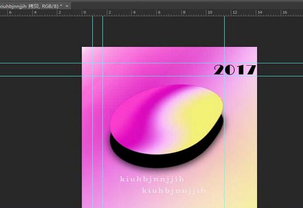 How to design gradient posters using photoshop