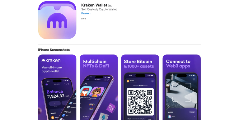 Kraken launches self-hosted Web3 wallet! The first release is an open source wallet