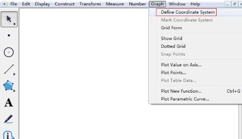 How to draw the image of secant function using geometric sketchpad