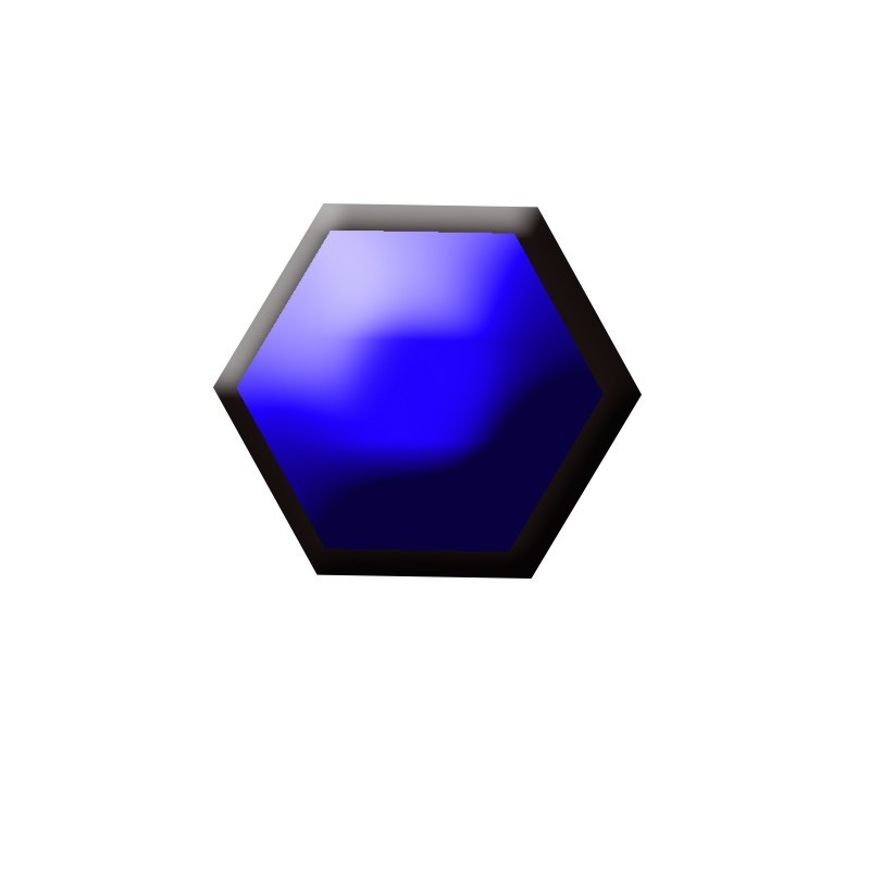 Comment concevoir une icône de bouton hexagonal en trois dimensions dans le didacticiel PS_PS pour créer un bouton hexagonal en trois dimensions avec une texture