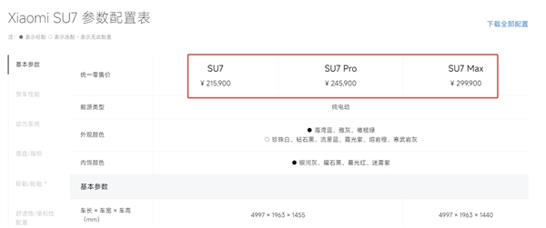 特斯拉全系降价，Model 3价格低于小米SU7 Pro