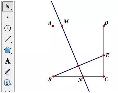 How to design paper folding demonstration animation with geometric sketchpad