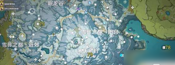 Genshin Impact Crimson Chalcedony Detailed Location Illustration