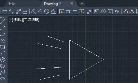 Comment dessiner des projecteurs à laide des outils de polygones et de lignes dans AutoCAD2020