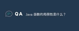 Java 函数的局限性是什么?