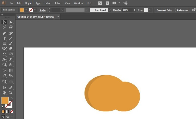 The specific method of drawing a plate of roast chicken icon using AI