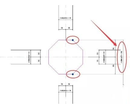 Revit에서 파라메트릭 팔각형 구성요소를 그리는 방법