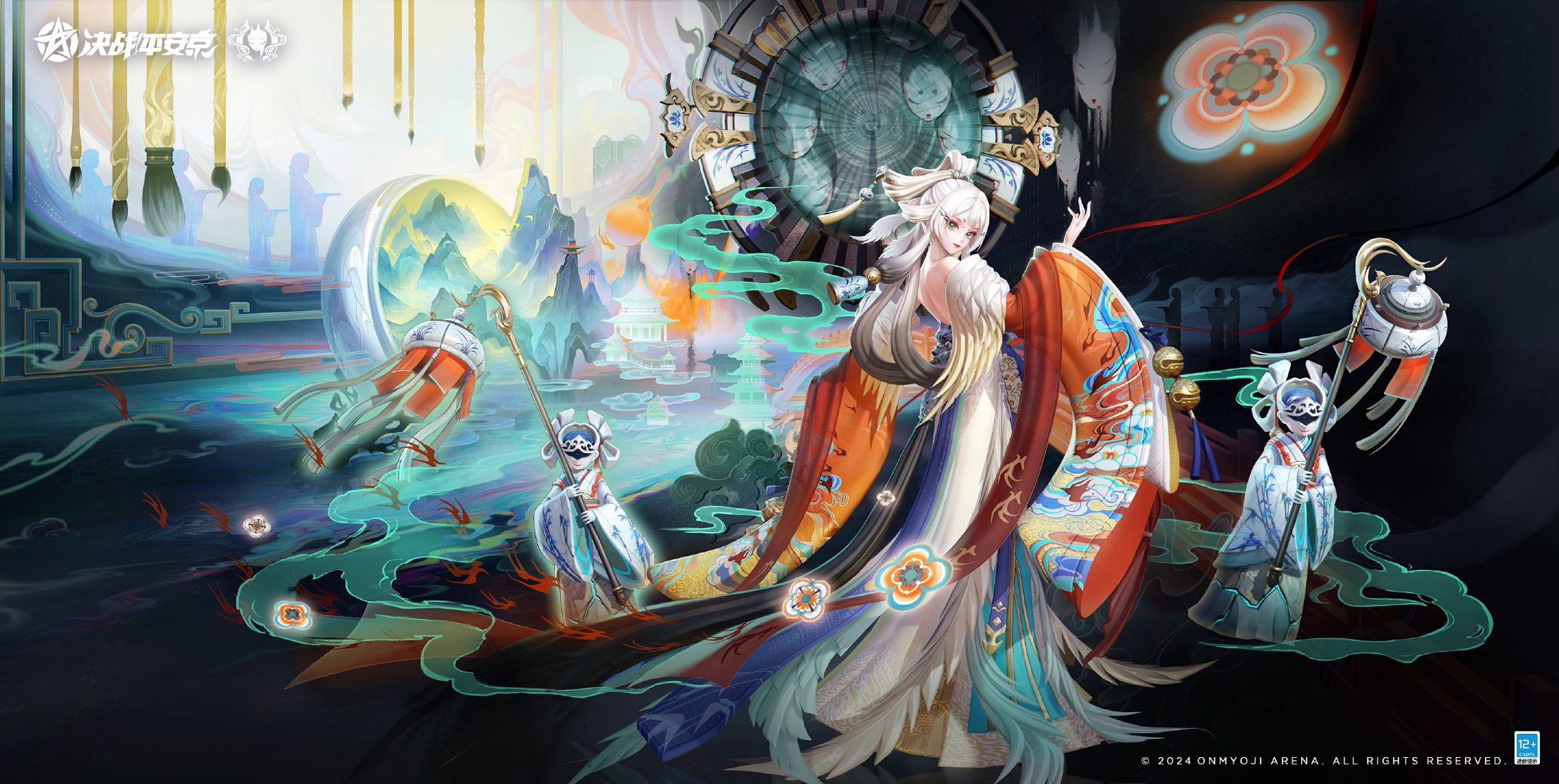 The Painting Studios The Decisive Battle! Heian Kyo》New skins of the ghost girls Momiji and Zhen are coming soon