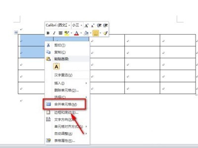 How to merge cells in word documents_A list of steps to merge cells in word documents