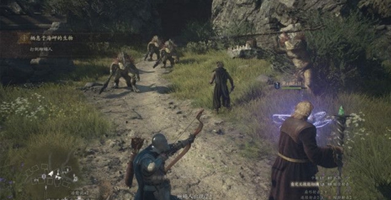 How to deal with the creatures that live on the promontory in Dragons Dogma 2