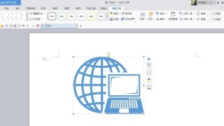 Graphics and text steps for inserting Internet graphics into wps