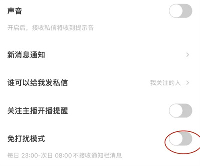 How to set do not disturb mode on Litchi