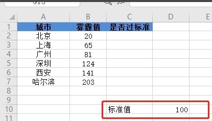 wps表格怎么判断数值是否超标-wps表格批量判断数值是否超标的教程