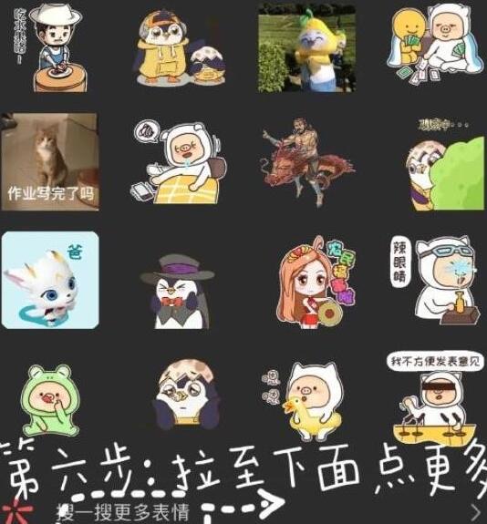 Setting method for adding small animals to WeChat status pig raising